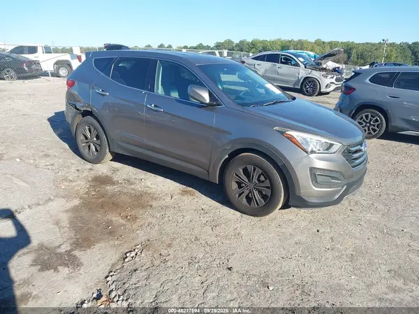 5XYZTDLBXGG357659 — 2016 Hyundai Santa FE, Задняя часть слева (Left Rear), фото до ремонта