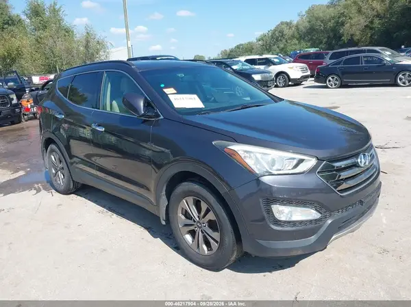 5XYZUDLB1GG372905 — 2016 Hyundai Santa FE, Задняя часть слева (Left Rear), фото до ремонта