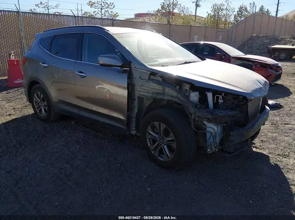 5XYZUDLB6GG370289 — 2016 Hyundai Santa FE, Передняя часть (Front End), фото до ремонта