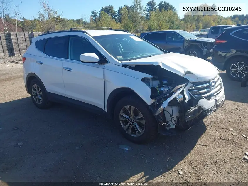 2016 Hyundai Santa Fe Sport 2.4L VIN 5XYZU3LB5GG330246 фото 2