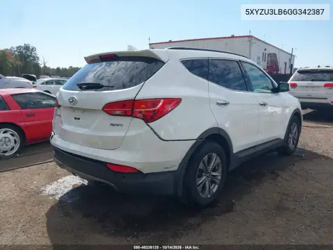 5XYZU3LB6GG342387 — 2016 Hyundai Santa FE, фото 5 с аукциона IAAI, Задняя часть