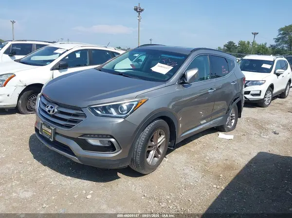 5NMZU3LB5HH005555 — 2017 Hyundai Santa FE, фото 2 с аукциона IAAI 13.10.2026, Задняя часть слева