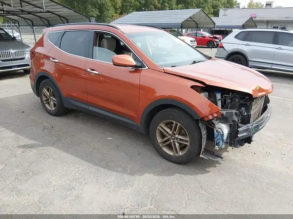 5XYZUDLB7HG489003 — 2017 Hyundai Santa FE, Передняя часть (Front End), фото до ремонта
