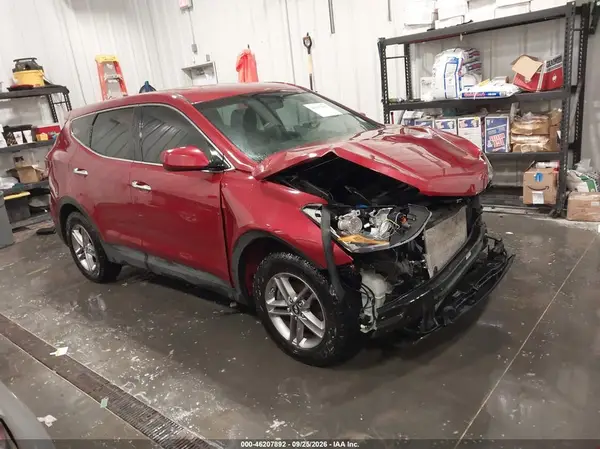 5XYZTDLB3HG440321 — 2017 Hyundai Santa FE, Передняя часть (Front End), фото до ремонта