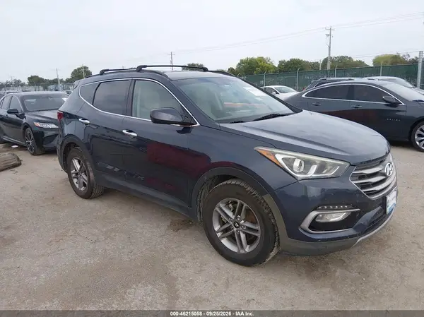 5NMZU3LB9HH026294 — 2017 Hyundai Santa FE, Задняя часть слева (Left Rear), фото до ремонта