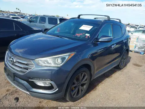 2017 Hyundai Santa Fe Sport 2.0T Ultimate VIN 5XYZW4LA1HG454135 фото 3