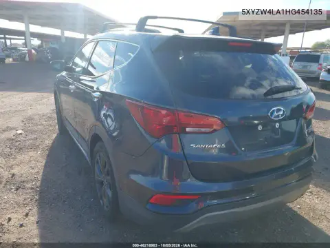 2017 Hyundai Santa Fe Sport 2.0T Ultimate VIN 5XYZW4LA1HG454135 фото 4