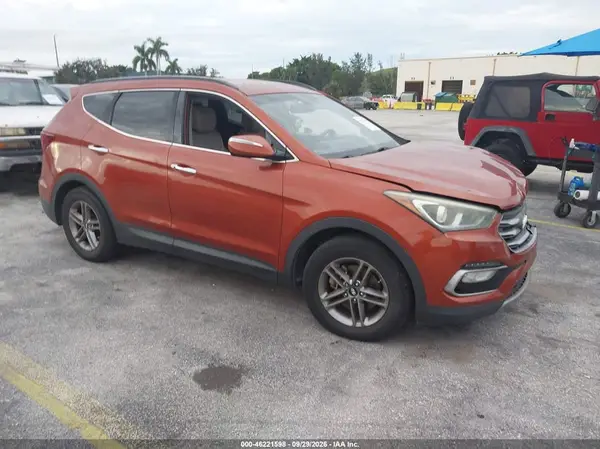 5XYZU3LB0HG412869 — 2017 Hyundai Santa FE, Передняя часть (Front End), фото до ремонта