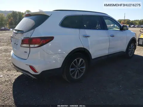 2017 Hyundai Santa Fe Se VIN KM8SMDHF3HU216275 фото 5