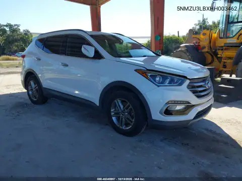 5NMZU3LBXHH003462 — 2017 Hyundai Santa FE, Естественный износ, фото до ремонта