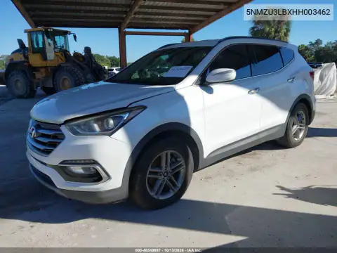 5NMZU3LBXHH003462 — 2017 Hyundai Santa FE, фото 3 с аукциона IAAI 20.10.2026, Естественный износ