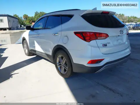 5NMZU3LBXHH003462 — 2017 Hyundai Santa FE, фото 4 с аукциона IAAI 20.10.2026, Естественный износ