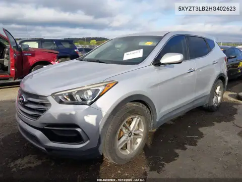 5XYZT3LB2HG402623 — 2017 Hyundai Santa FE, фото 3 с аукциона IAAI, Задняя часть