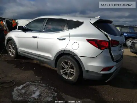 5XYZT3LB2HG402623 — 2017 Hyundai Santa FE, фото 4 с аукциона IAAI, Задняя часть
