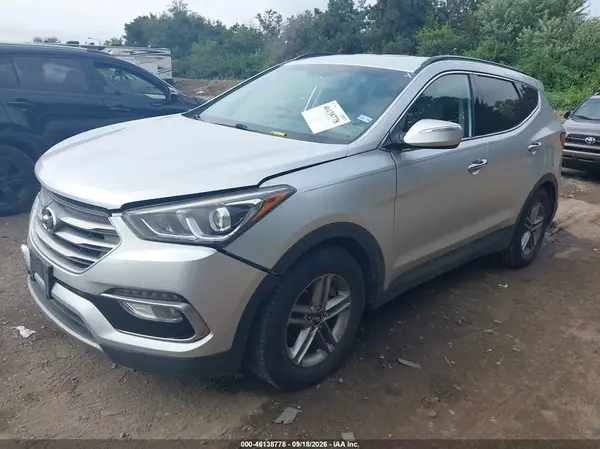 5XYZU3LB8JG537284 — 2018 Hyundai Santa FE, фото 2 с аукциона IAAI, Передняя часть справа