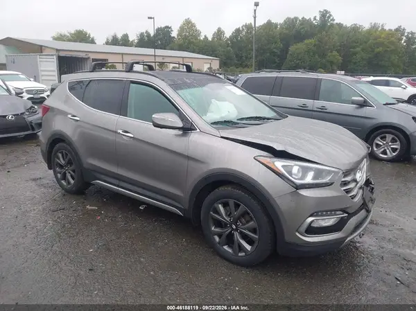 5XYZW4LA1JG524075 — 2018 Hyundai Santa FE, Передняя часть (Front End), фото до ремонта