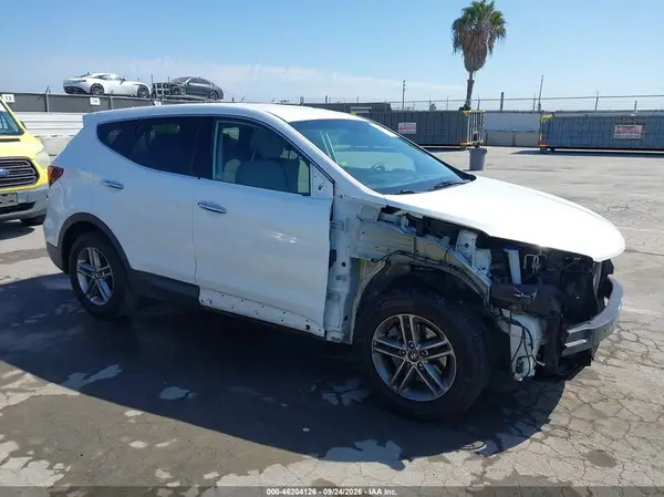 5NMZT3LB7JH065703 — 2018 Hyundai Santa FE, Передняя часть (Front End), фото до ремонта