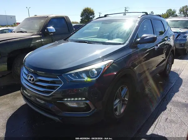 2018 HYUNDAI SANTA FE VIN 5NMZU3LB7JH098309 фото 2