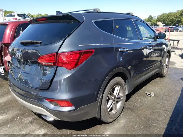 2018 HYUNDAI SANTA FE VIN 5NMZU3LB7JH098309 фото 4