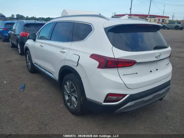 2019 Hyundai Santa Fe VIN 5NMS3CAAXKH038265 фото 3