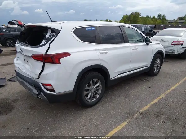 5NMS23AD9KH108917 — 2019 Hyundai Santa FE, фото 4 с аукциона IAAI, Задняя часть