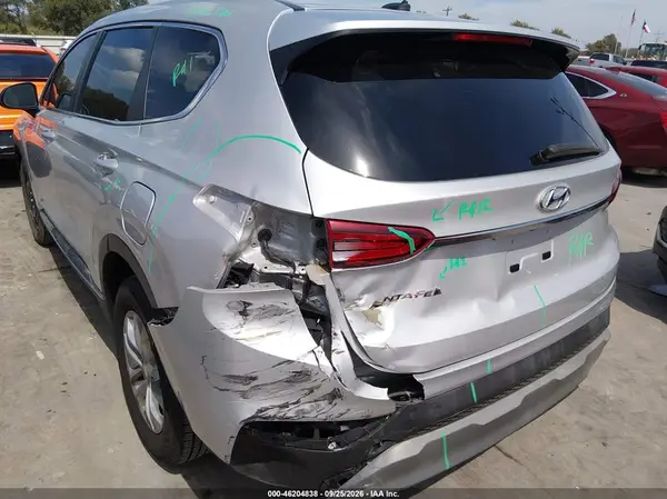 5NMS23ADXKH084319 — 2019 Hyundai Santa FE, фото 3 с аукциона IAAI, Задняя часть слева