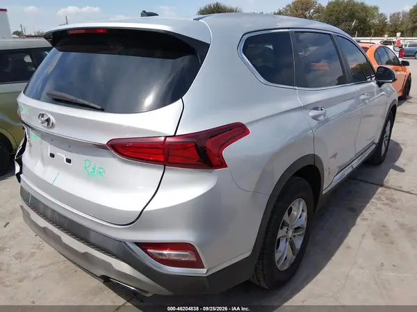 5NMS23ADXKH084319 — 2019 Hyundai Santa FE, фото 4 с аукциона IAAI, Задняя часть слева