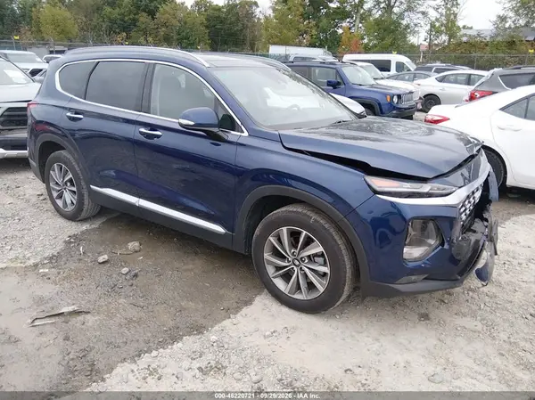 5NMS5CAD3KH075338 — 2019 Hyundai Santa FE, Передняя часть (Front End), фото до ремонта