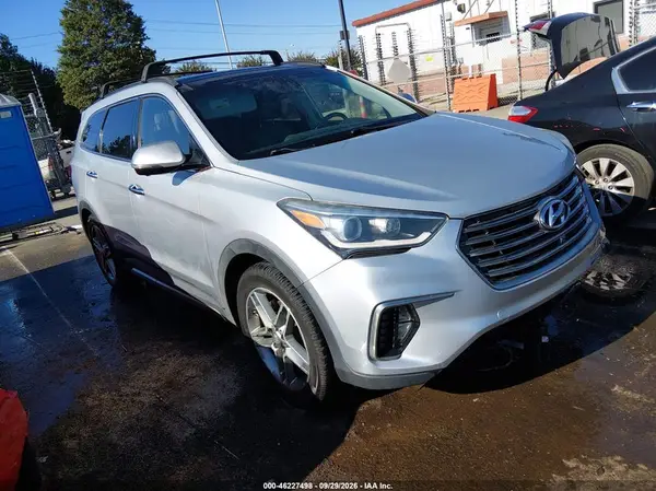 KM8SR4HF9KU309200 — 2019 Hyundai Santa FE, Передняя часть (Front End), фото до ремонта