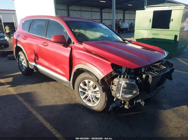 5NMS33AD5KH004972 — 2019 Hyundai Santa FE, Передняя часть (Front End), фото до ремонта