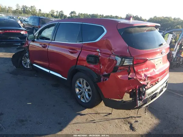 5NMS33AD5KH004972 — 2019 Hyundai Santa FE, фото 3 с аукциона IAAI, Передняя часть