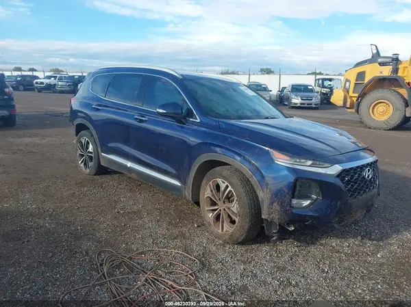 5NMS53AAXKH019483 — 2019 Hyundai Santa FE, Передняя часть (Front End), фото до ремонта
