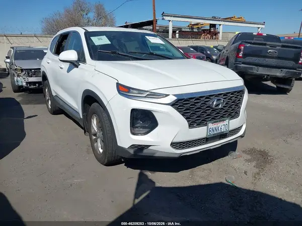 5NMS23AD0LH138034 — 2020 Hyundai Santa FE, Угон (Theft), фото до ремонта