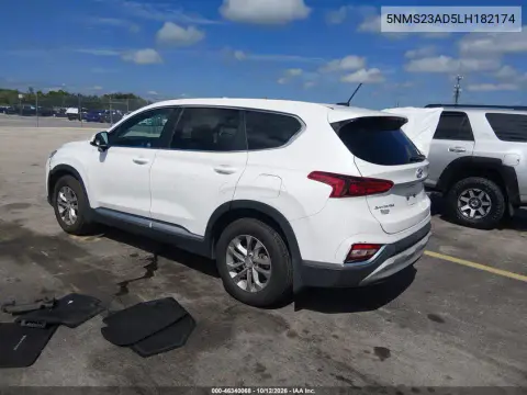 2020 Hyundai Santa Fe Se VIN 5NMS23AD5LH182174 фото 4