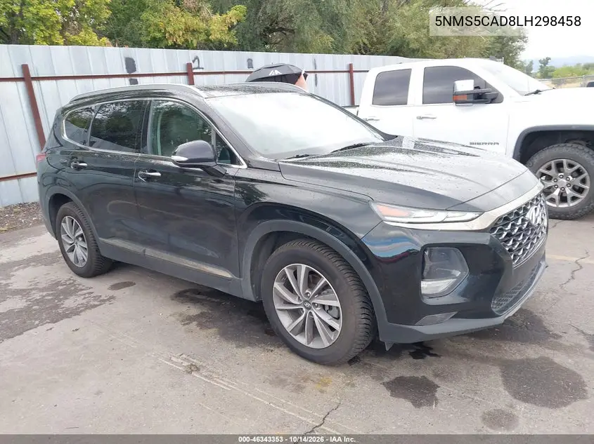 5NMS5CAD8LH298458 — 2020 Hyundai Santa FE, фото 2 с аукциона IAAI, Левый бок