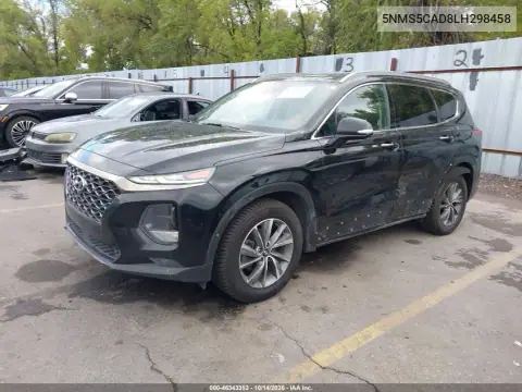 5NMS5CAD8LH298458 — 2020 Hyundai Santa FE, фото 3 с аукциона IAAI, Левый бок
