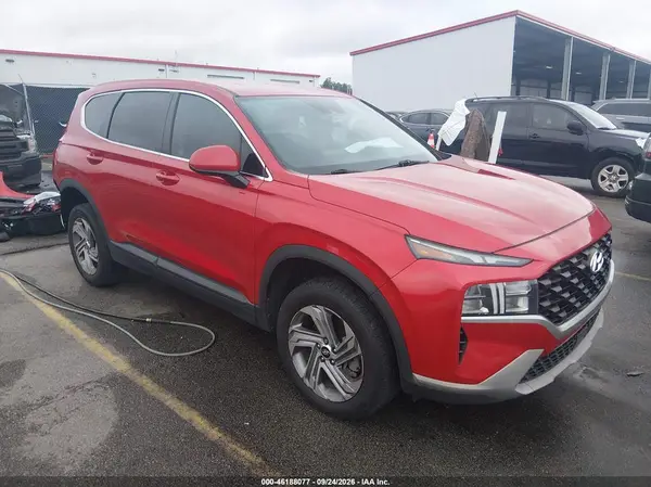 5NMS1DAJ3MH353830 — 2021 Hyundai Santa FE, Задняя часть (Rear), фото до ремонта