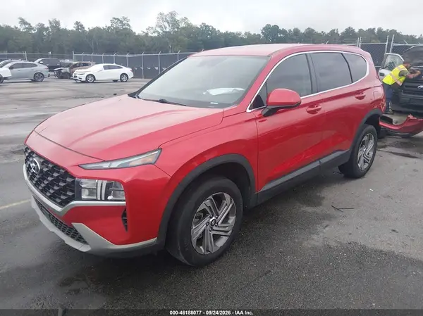 5NMS1DAJ3MH353830 — 2021 Hyundai Santa FE, фото 2 с аукциона IAAI, Задняя часть