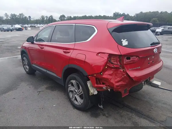 5NMS1DAJ3MH353830 — 2021 Hyundai Santa FE, фото 3 с аукциона IAAI, Задняя часть