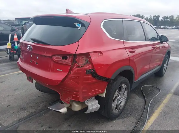5NMS1DAJ3MH353830 — 2021 Hyundai Santa FE, фото 4 с аукциона IAAI, Задняя часть