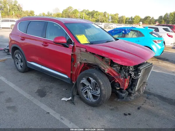 5NMS24AJ6NH378302 — 2022 Hyundai Santa FE, Передняя часть (Front End), фото до ремонта