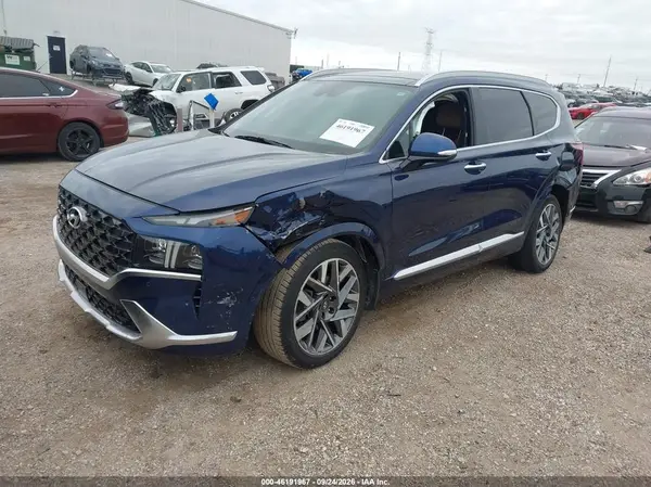 5NMS54AL1NH443095 — 2022 Hyundai Santa FE, фото 2 с аукциона IAAI, Передняя часть слева