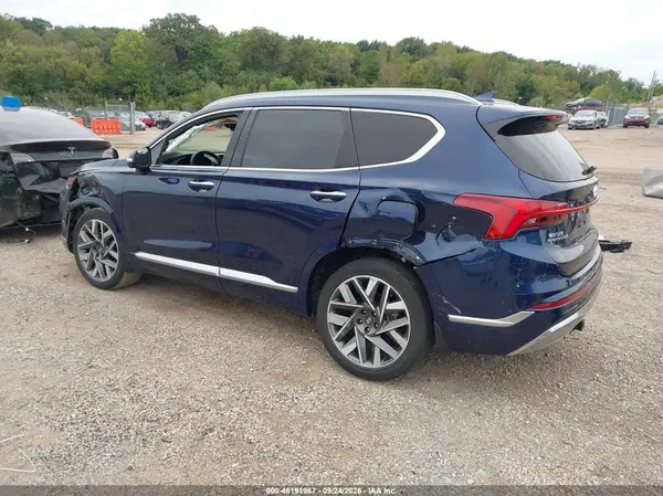 5NMS54AL1NH443095 — 2022 Hyundai Santa FE, фото 3 с аукциона IAAI, Передняя часть слева