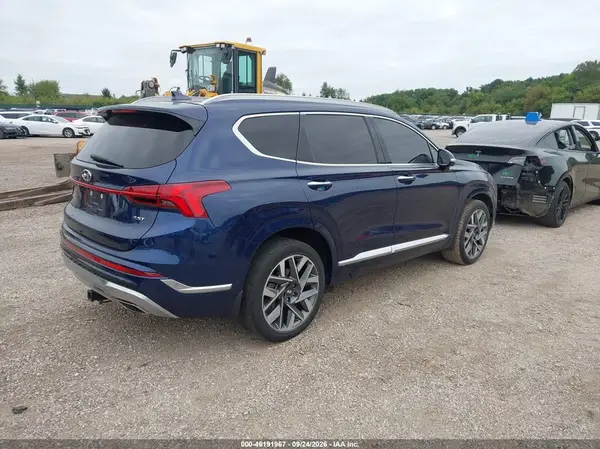 5NMS54AL1NH443095 — 2022 Hyundai Santa FE, фото 4 с аукциона IAAI, Передняя часть слева