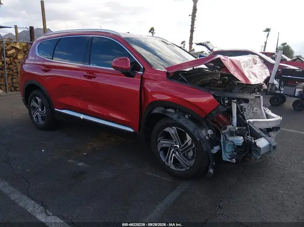 5NMS24AJ2NH448541 — 2022 Hyundai Santa FE, Передняя часть (Front End), фото до ремонта
