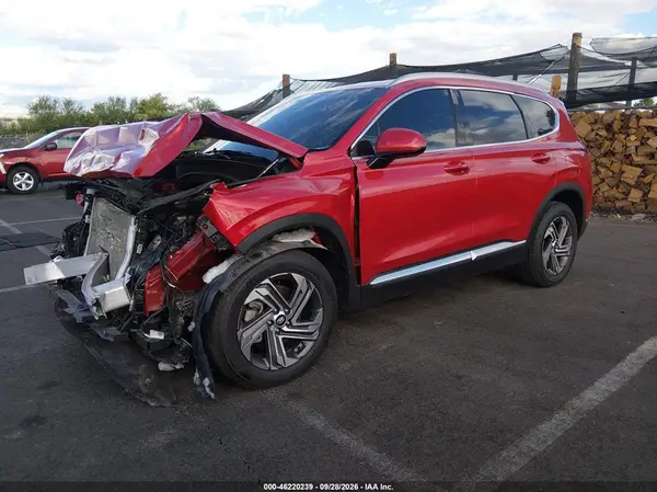 5NMS24AJ2NH448541 — 2022 Hyundai Santa FE, фото 2 с аукциона IAAI, Передняя часть