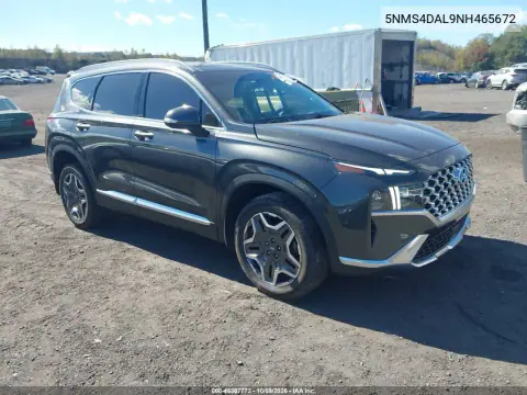 5NMS4DAL9NH465672 — 2022 Hyundai Santa FE, Левая сторона, фото до ремонта