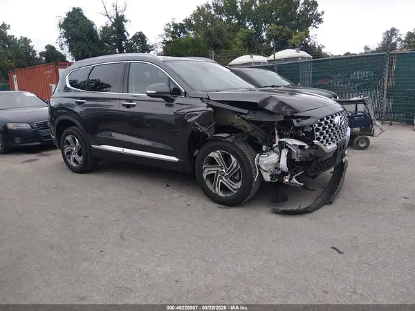 5NMS3DAJ4PH606457 — 2023 Hyundai Santa FE, Передняя часть слева (Left Front), фото до ремонта