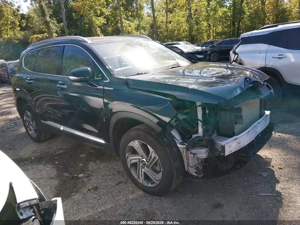 5NMS3DAJ3PH510450 — 2023 Hyundai Santa FE, Передняя часть (Front End), фото до ремонта