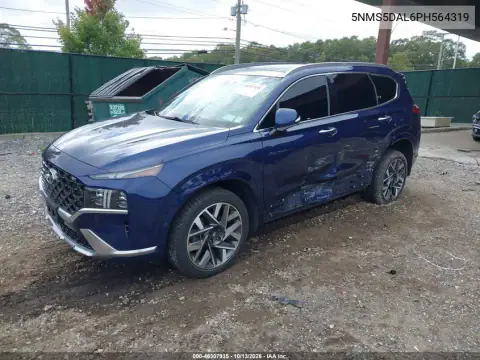 2023 Hyundai Santa Fe Calligraphy VIN 5NMS5DAL6PH564319 фото 3